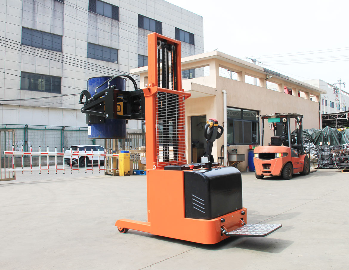 平衡重式全電動(dòng)油桶搬運(yùn)車