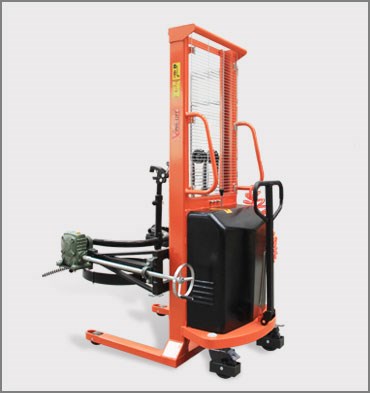 氣動油桶翻轉(zhuǎn)車