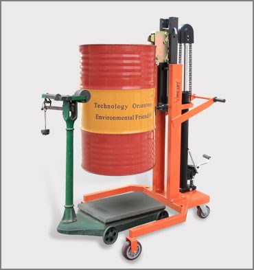 液壓油桶搬運(yùn)車