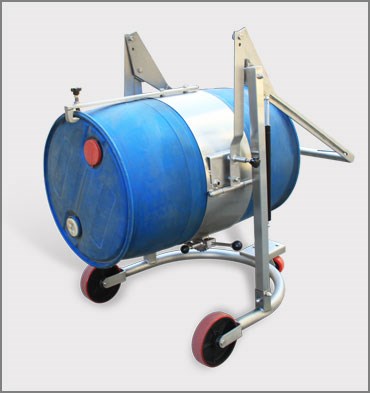 機(jī)械式油桶翻轉(zhuǎn)車