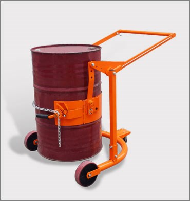 機(jī)械式油桶翻轉(zhuǎn)車