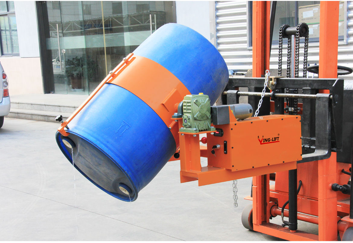 叉車(chē)油桶倒料機(jī)具