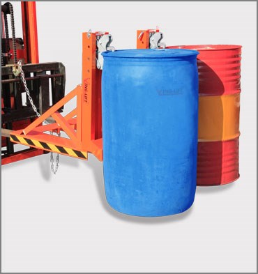 叉車專用油桶夾具