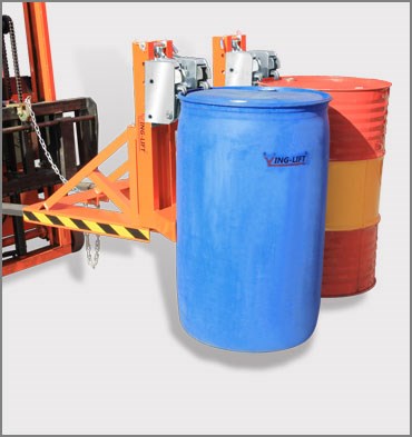 叉車專用油桶夾具(固定式支架)