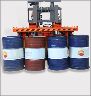 叉車吊車專用八桶油桶夾具