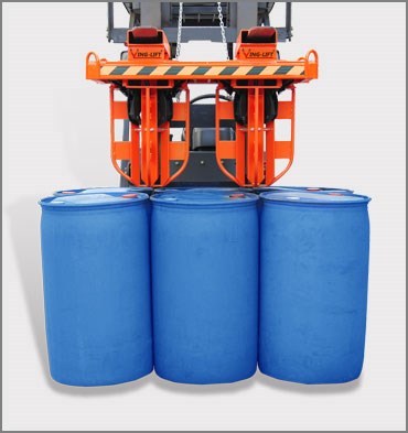 叉車吊車專用六桶油桶夾具