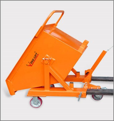 叉車(chē)、手推兩用物料斗