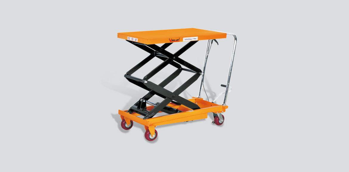 兩剪手動(dòng)液壓平臺(tái)車