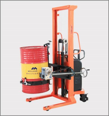 半電動油桶翻轉(zhuǎn)車