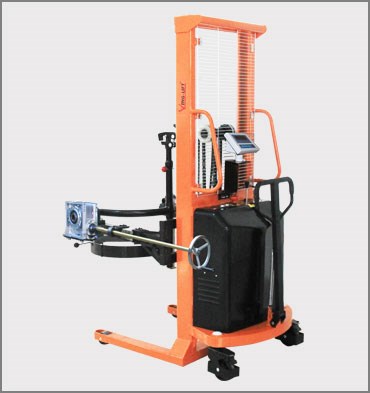 半電動油桶翻轉(zhuǎn)車