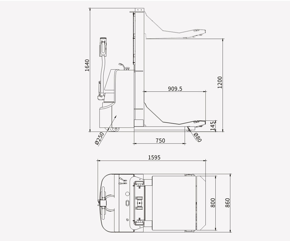 全電動卷膜搬運車