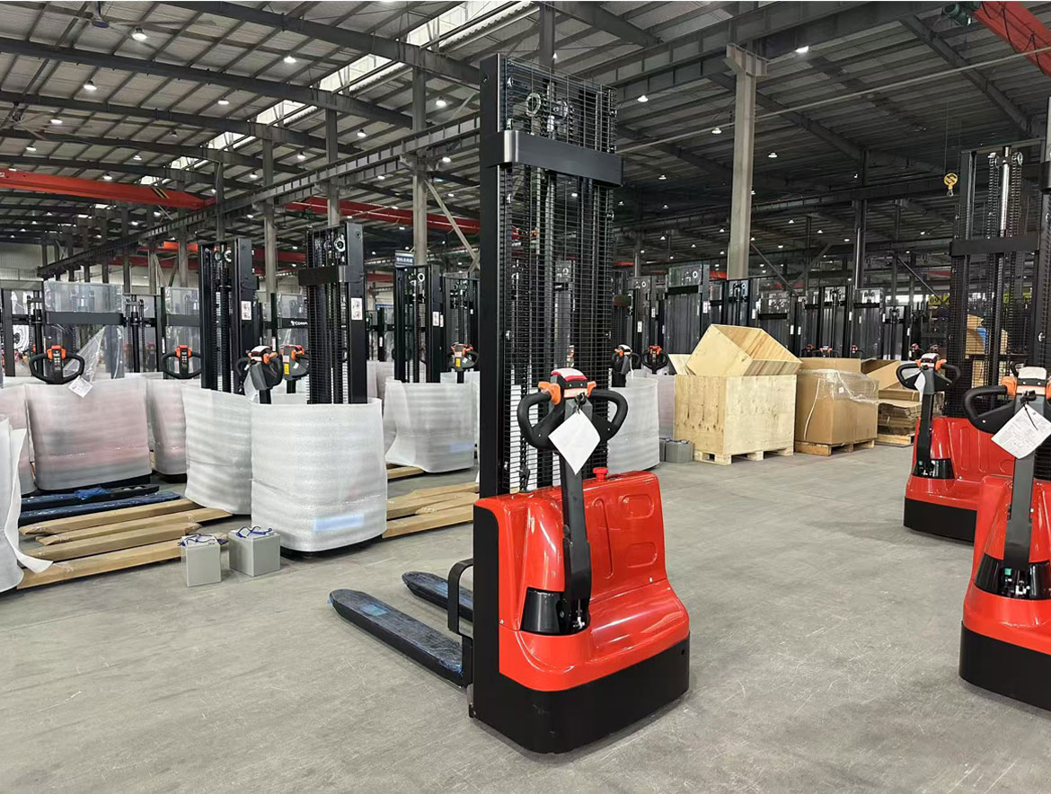 全電動(dòng)托盤堆垛車