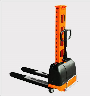 半電動自提升堆垛機